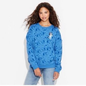Women’s Bluey Graphic Sweater NWT